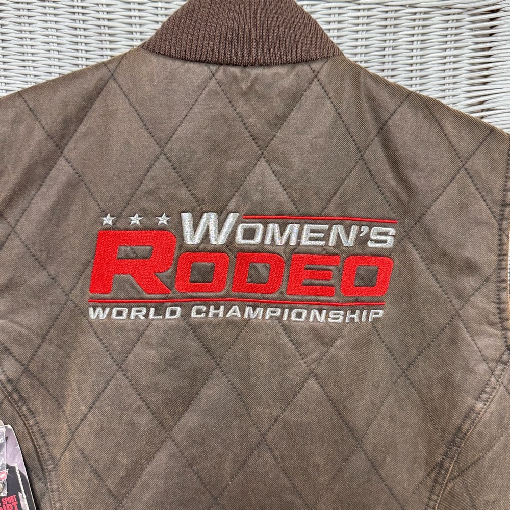 Cripple Creek Professional Bull Riding Women’s World Championships Vest NWT - Picture 4 of 14